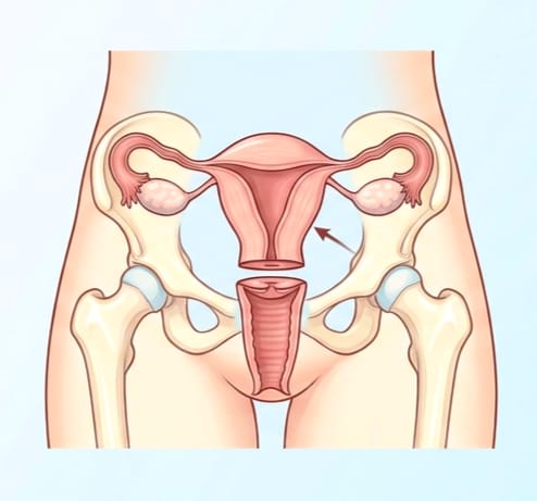 Total Hysterectomy (Most Common)