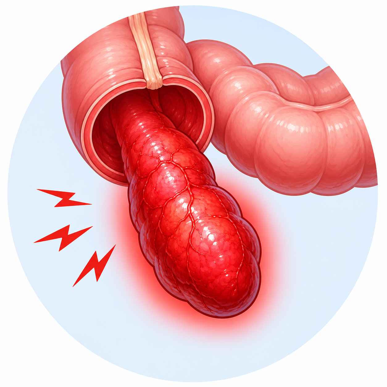 Severe Appendix Inflammation
